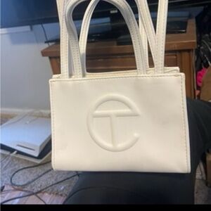 White Womens Telfar Bag